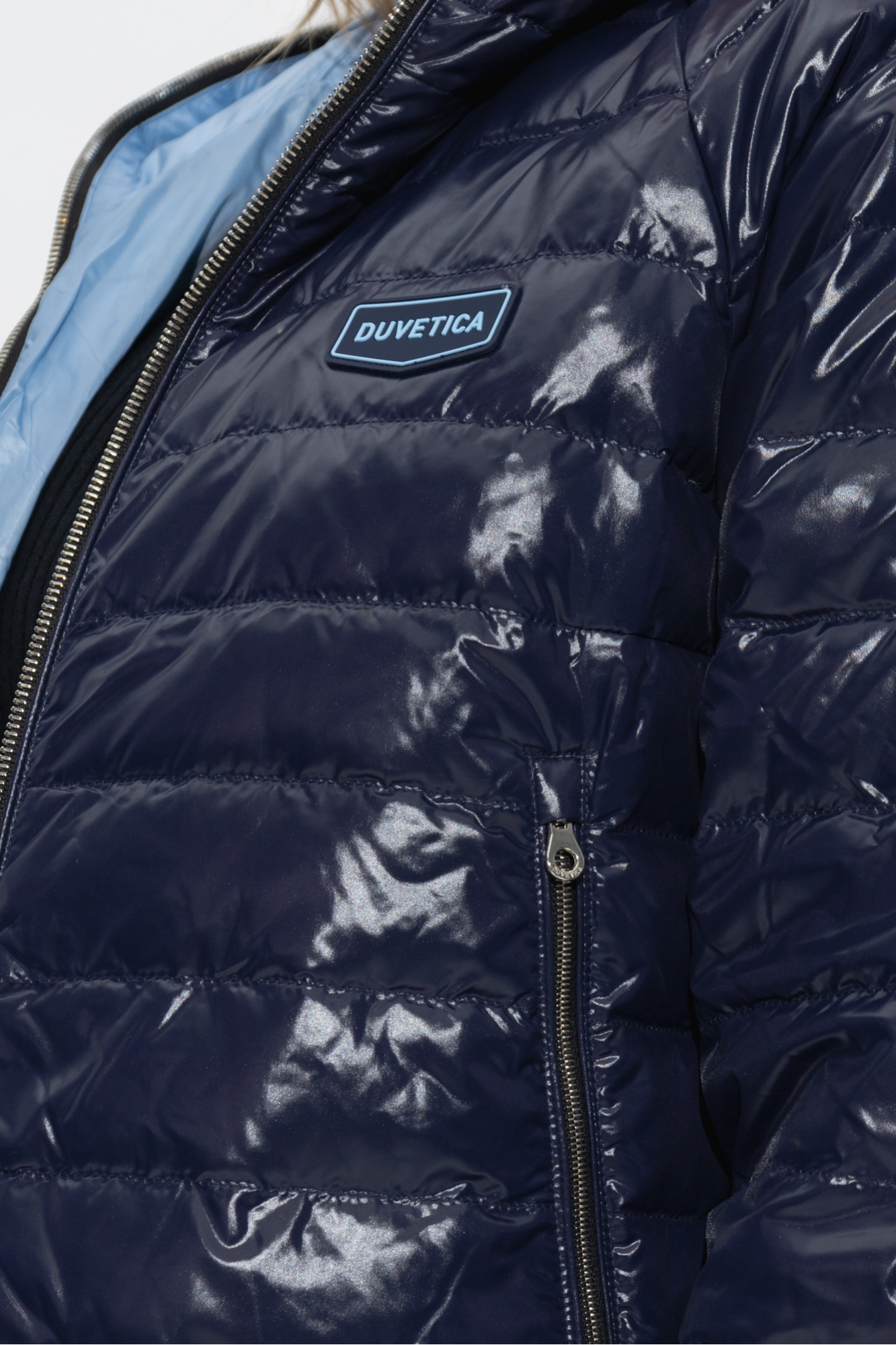 DUVETICA|DOWN JACKETS (Caroma (VDDJ95735K0001 BKS)) SchaferandweinerShops Switzerland - Korean Neck Sleeveless